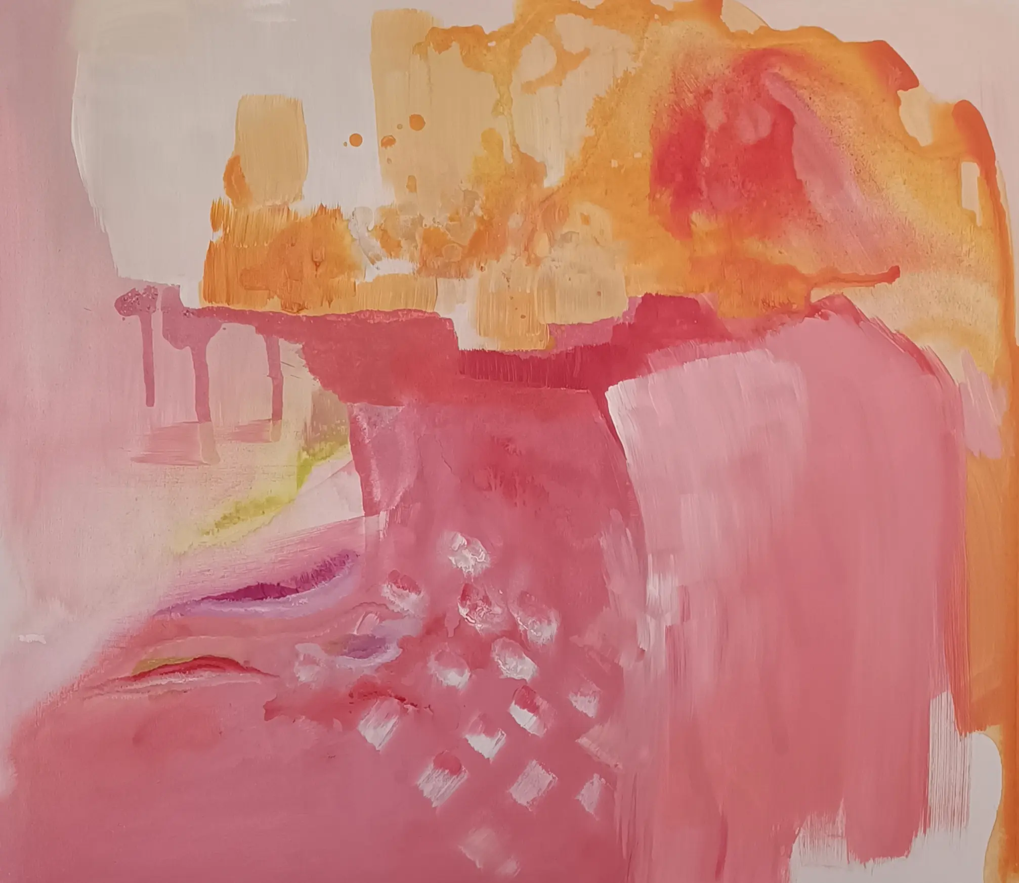 Deer at Sunrise Painting