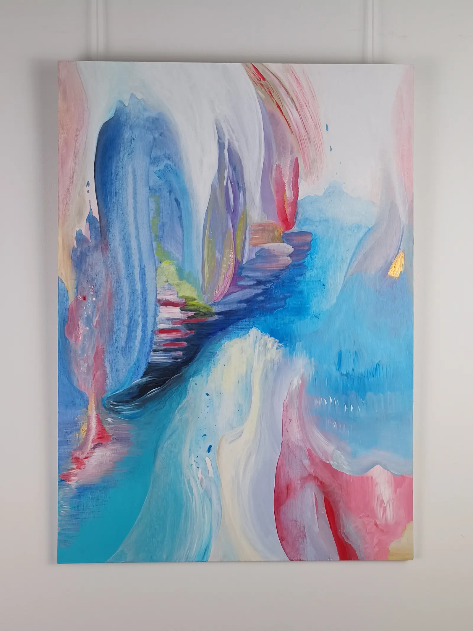 Inner Ocean - Seelenbild Kunstwerk von vorne