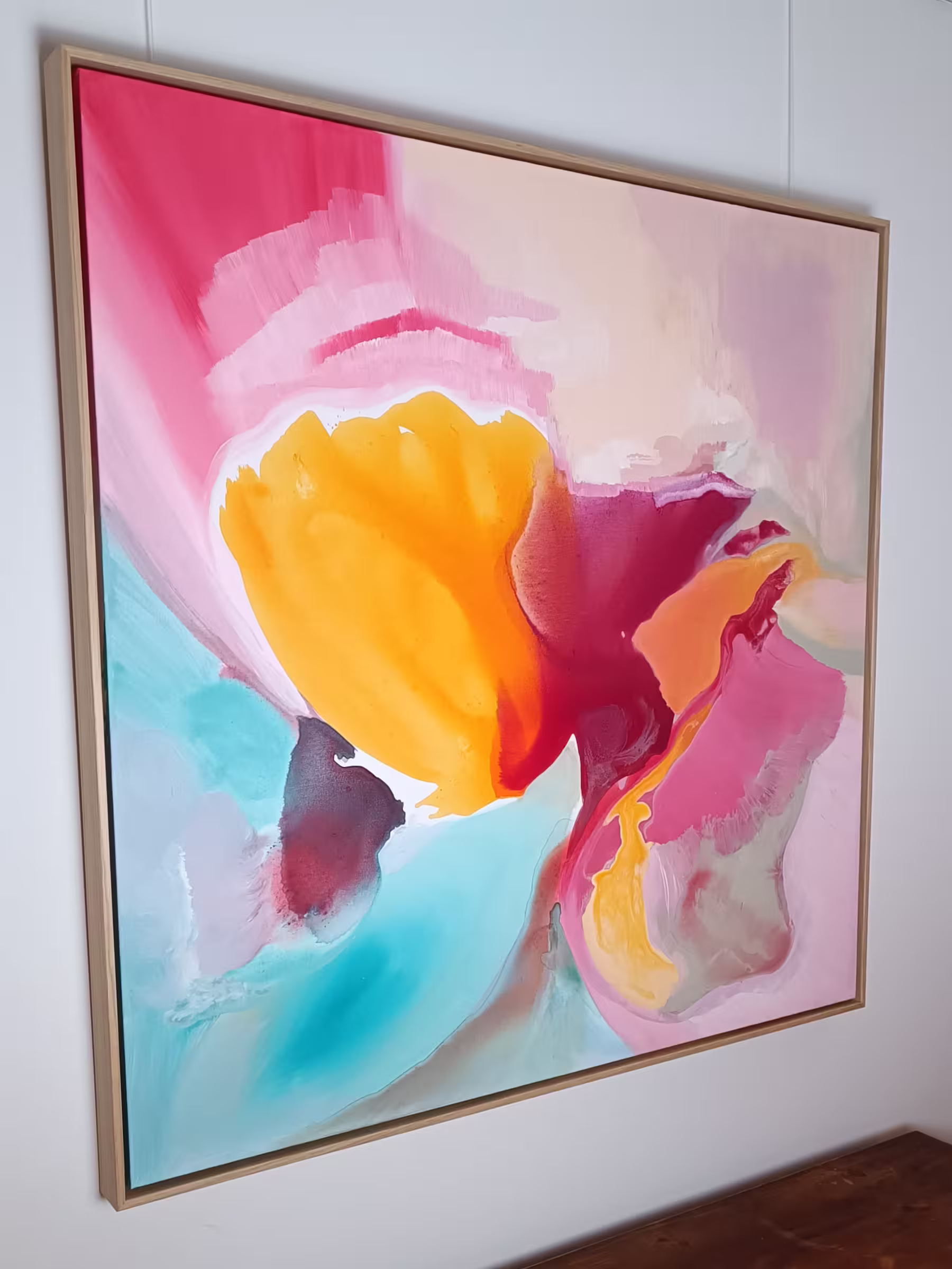 Inner Glow Artwork seitlich fotografiert